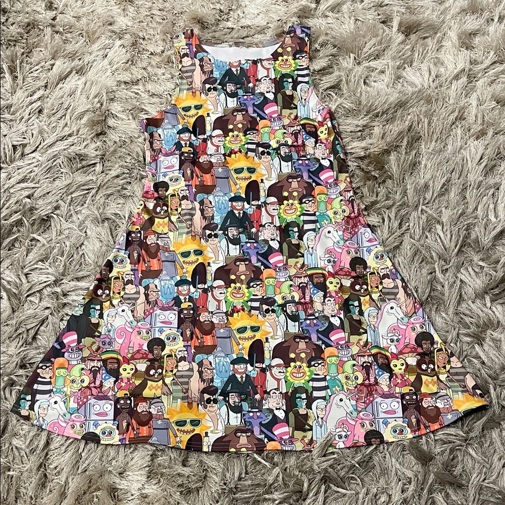 Blackmilk Rick and Morty swim dress - Picture 1 of 6